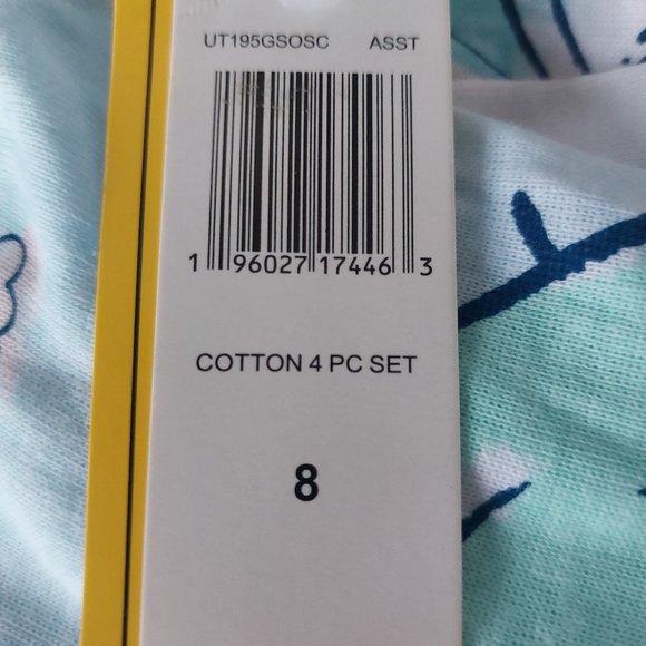 3/$30 4- Piece Disney Star Wars Mandalorian Baby Yoda Cotton Pajama Set - Picture 13 of 14